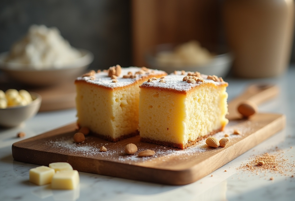 keto vanilla almond flour cake-1